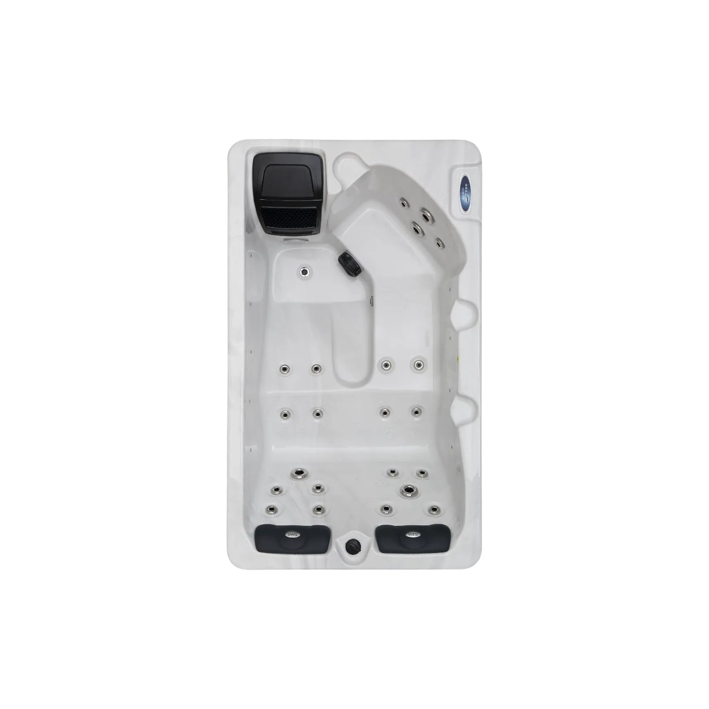 W’eau Hudson spa – compacte 3-persoons spa met twee ligplaatsen